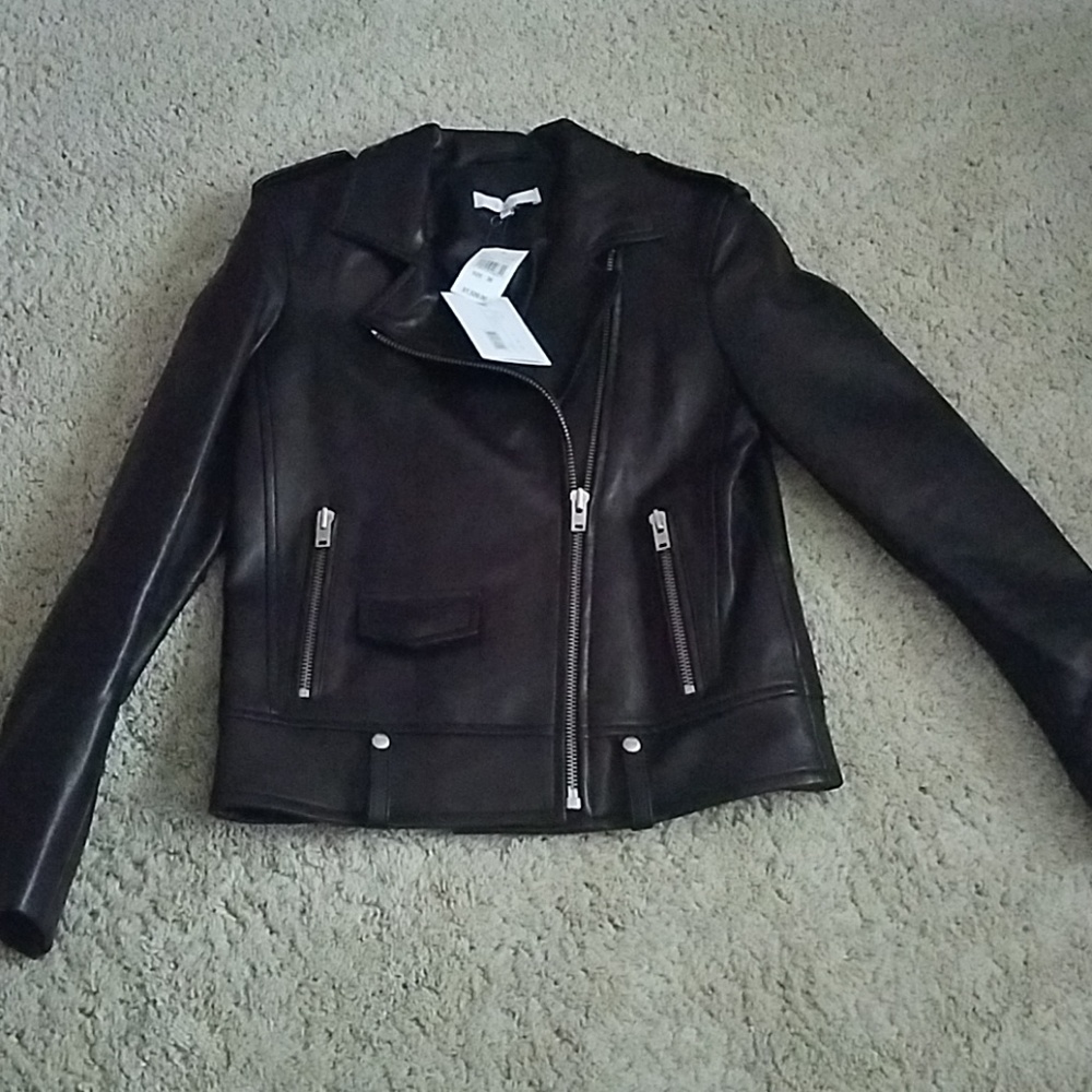 *IRO* 100% real leather jacket